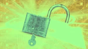 Cadenas numérique illustrant la protection des comptes professionnels